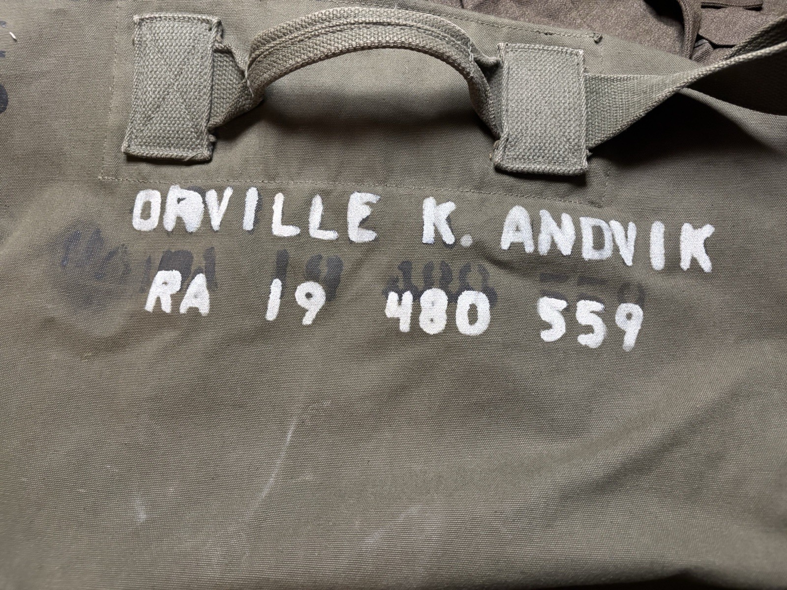 WW II 2nd Infantry Division Clothing Lot Patches, Pants, Shirts, Jackets, Duffle