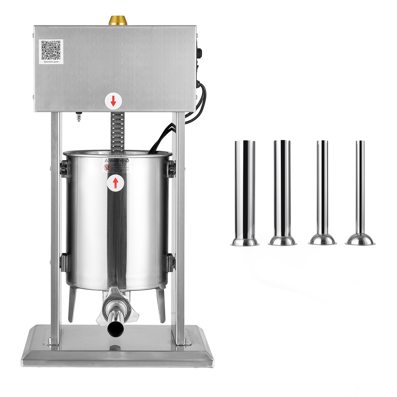 Uimoso 22lbs / 10L Electric Sausage Stuffer Meat Filler Machine Sausage Maker