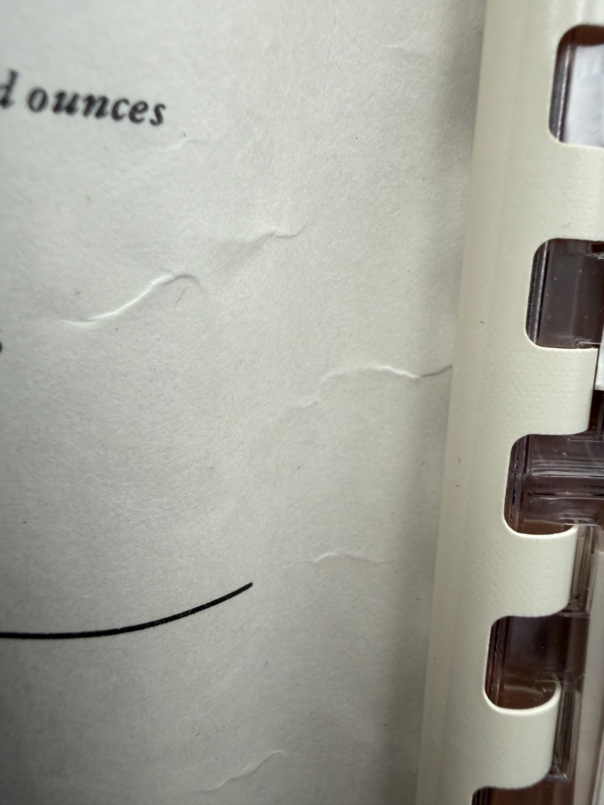 Vtg Russell Bushee Home Sweet Home Recipe Book Plastic Clear Cover w/Blank Cards