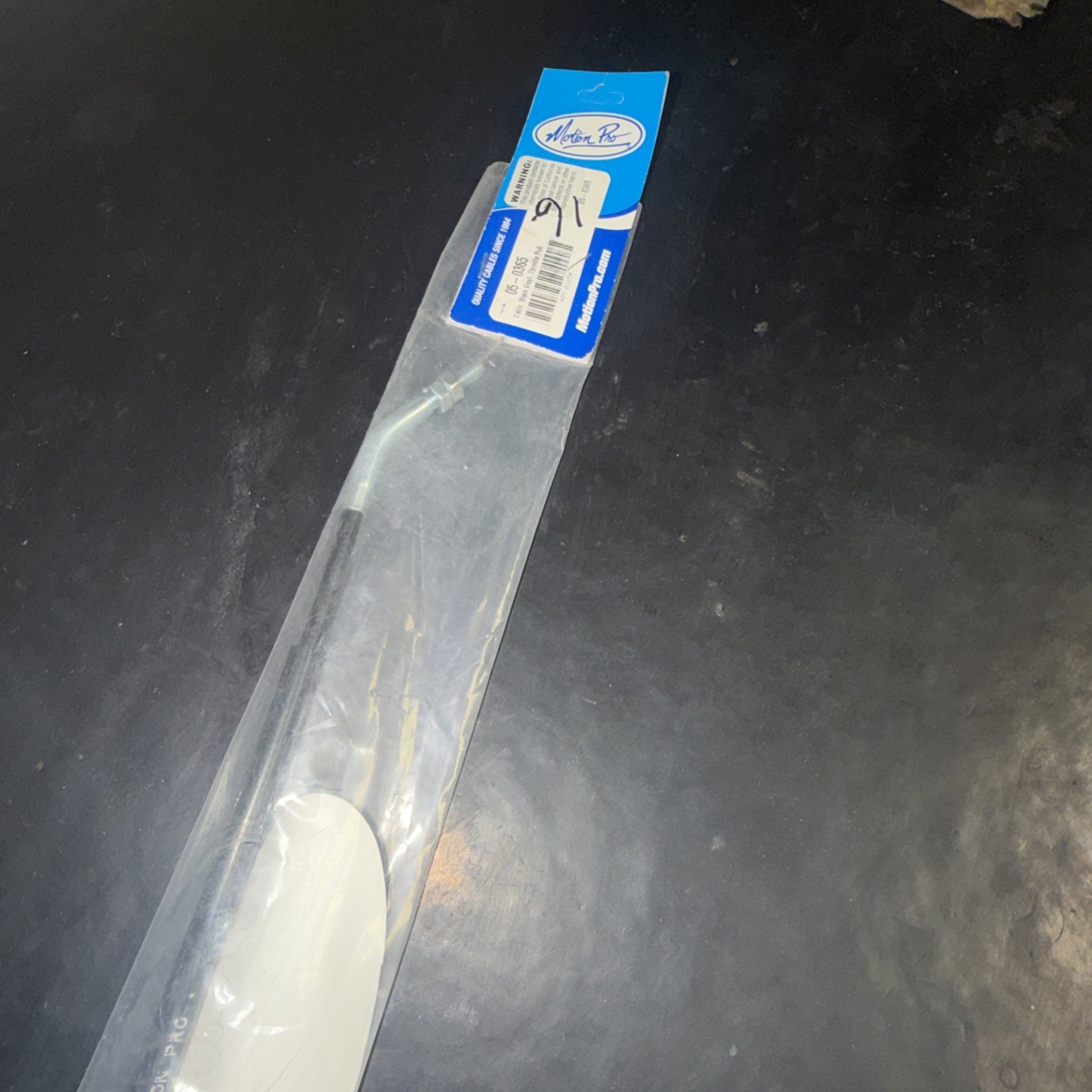 Motion Pro Pull Throttle Cable Black #05-0365 for Yamaha V-Star 1300