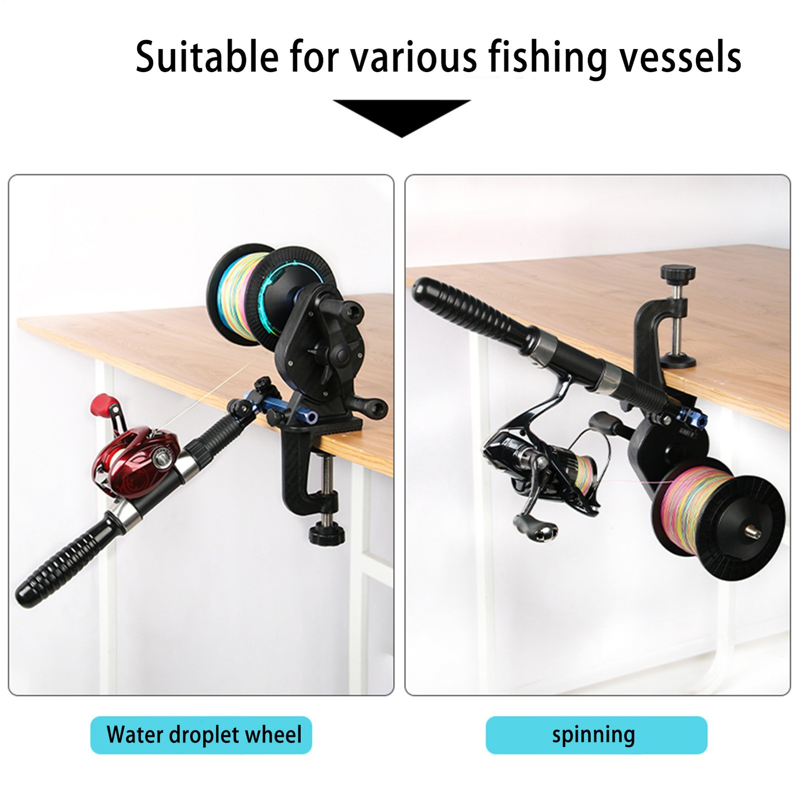 Fishing Line Spooler Winder Machine Spooling System for Spinning Fishing Reel
