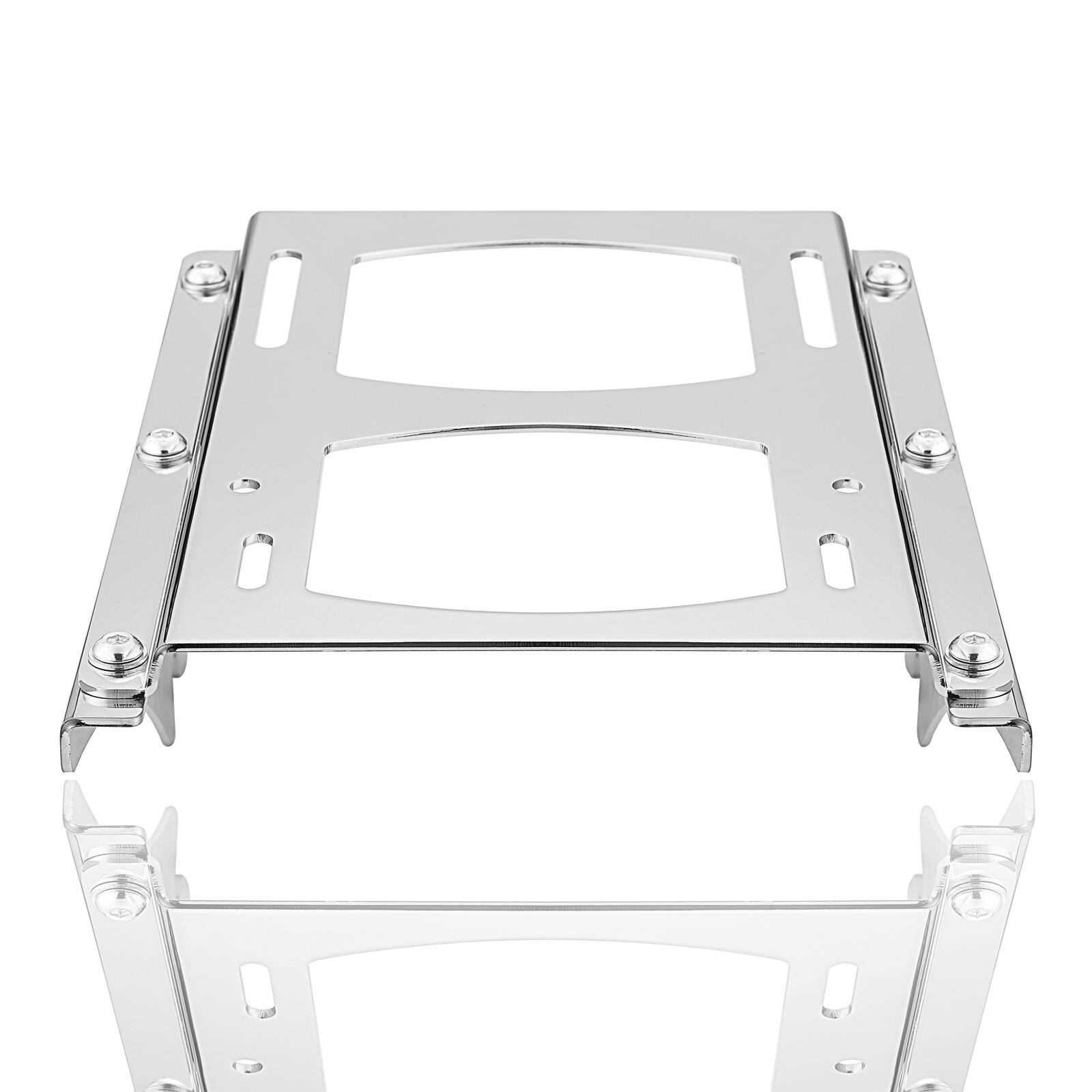 For 09-13 Harley Touring Quick Release Two-up Tour Pack Rack Mount + Docking Kit