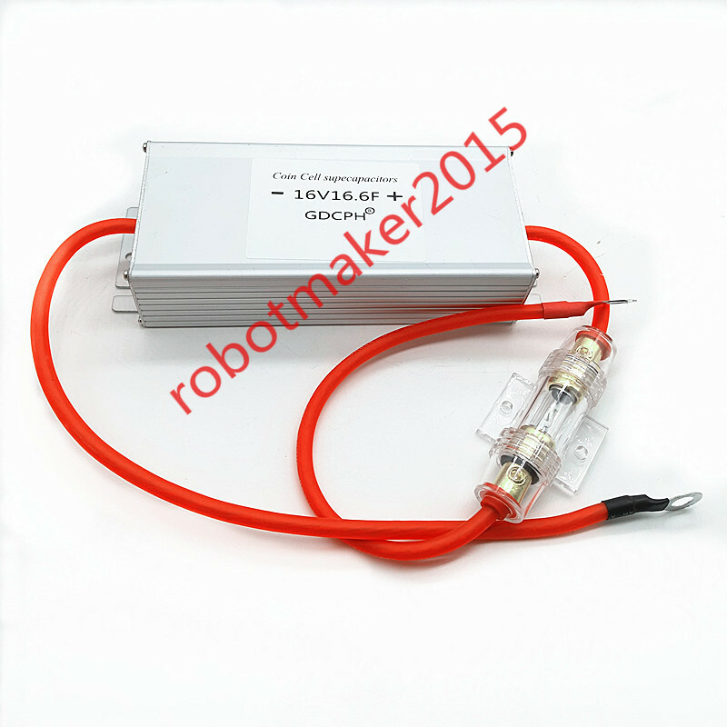 16V 16.6F 2.7V 100F Super Farad Car Capacitor Module Kit low temperature starter