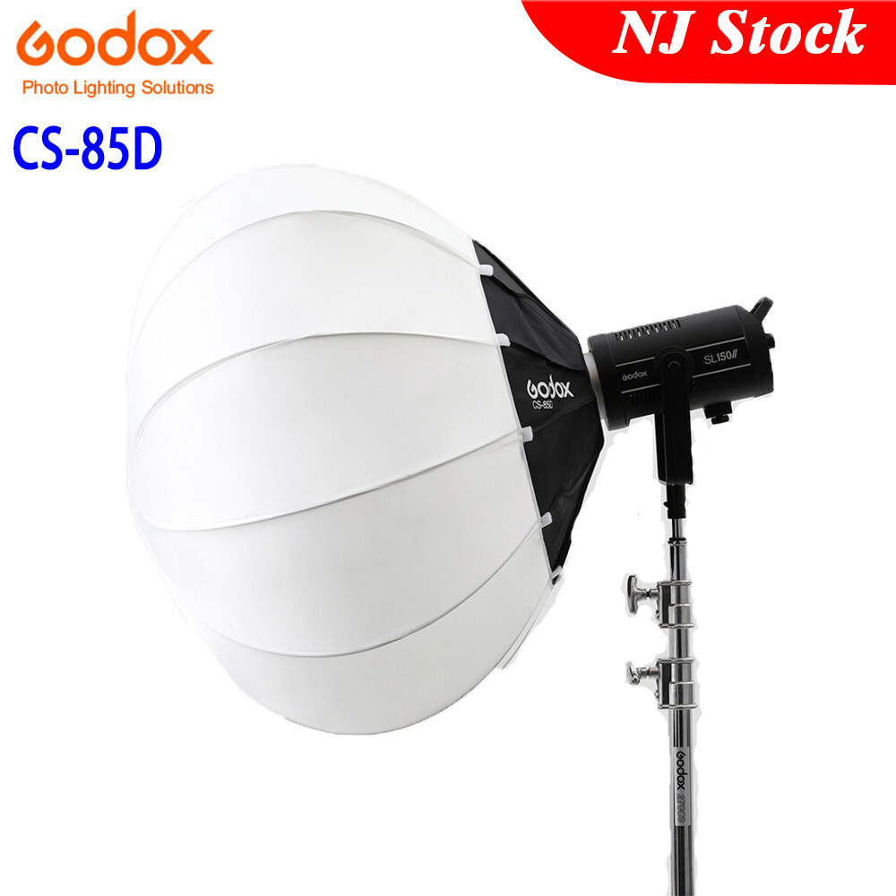 US Godox CS-85D 85cm Lantern Quick-install Softbox for Bowens Mount Studio Flash