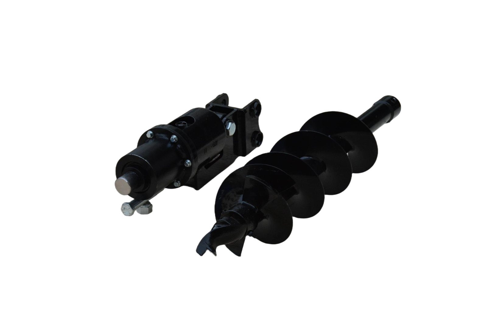 Mini Excavator Attachment 200mm Hydraulic Auger, New, Free Shipping