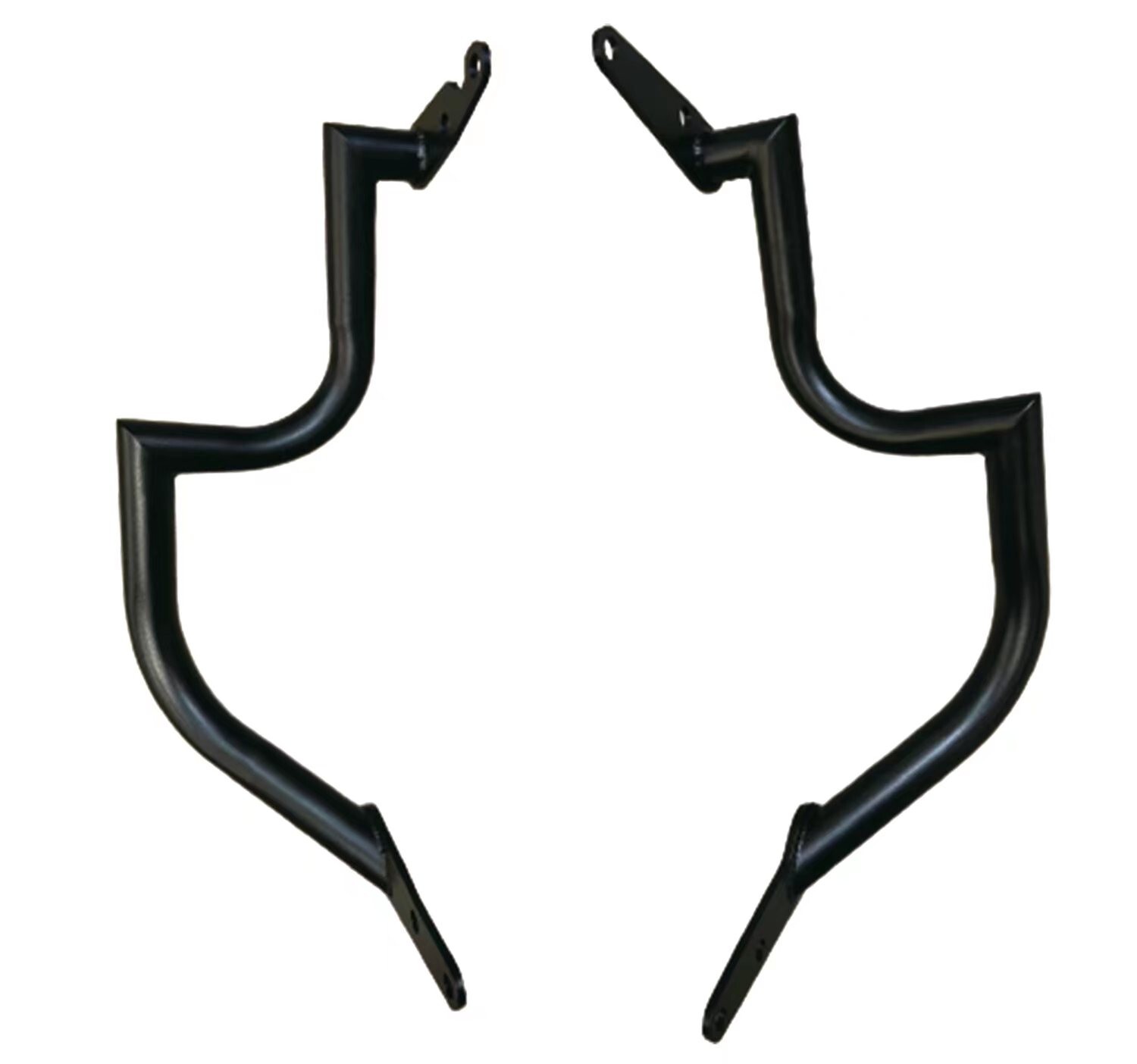 BLACK 2Pc Highway Engine Guard Crash Bar Yamaha V Star 1100 Custom and Classic