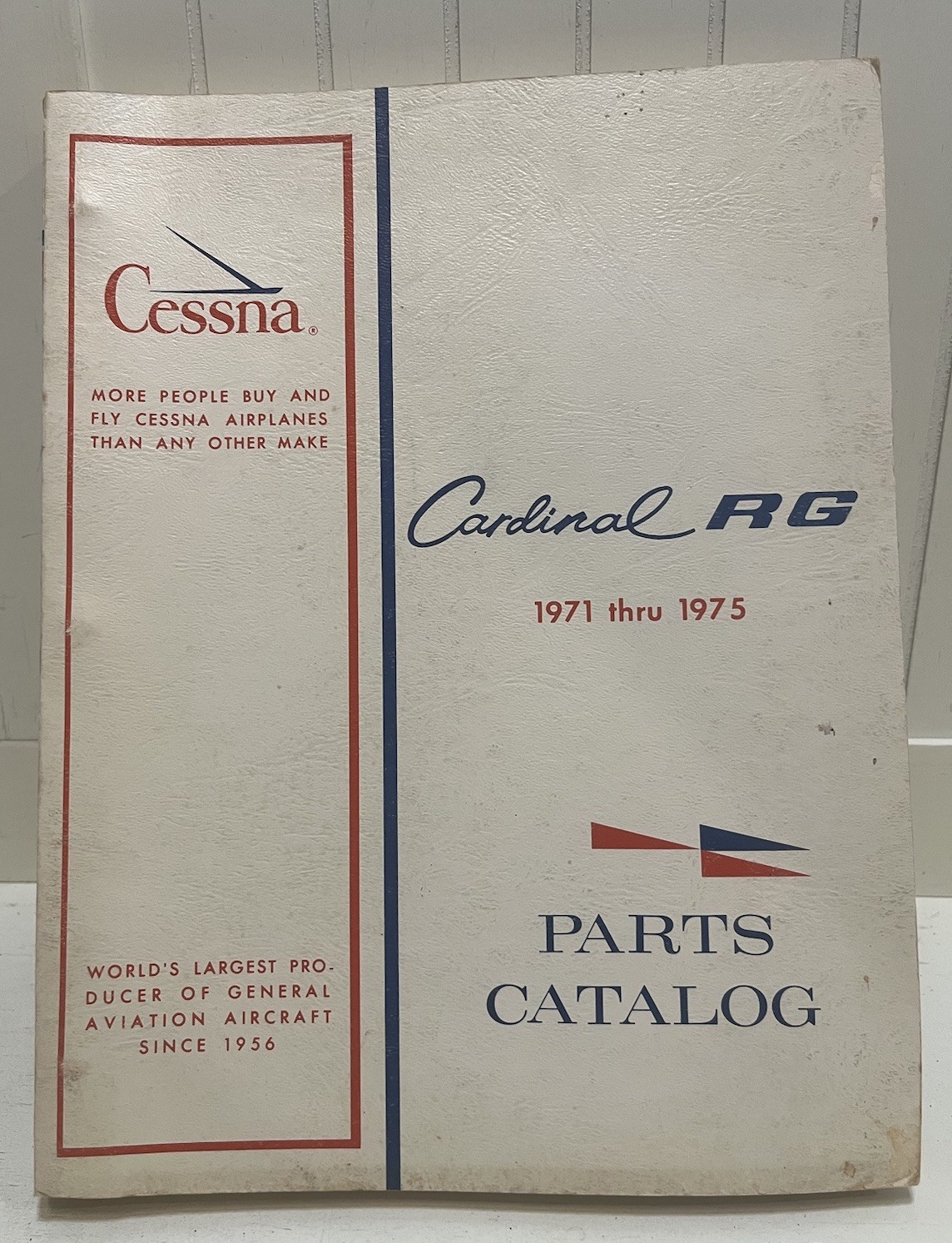 1971-1975 CESSNA Cardinal RG Parts Catalog Manual Original Book