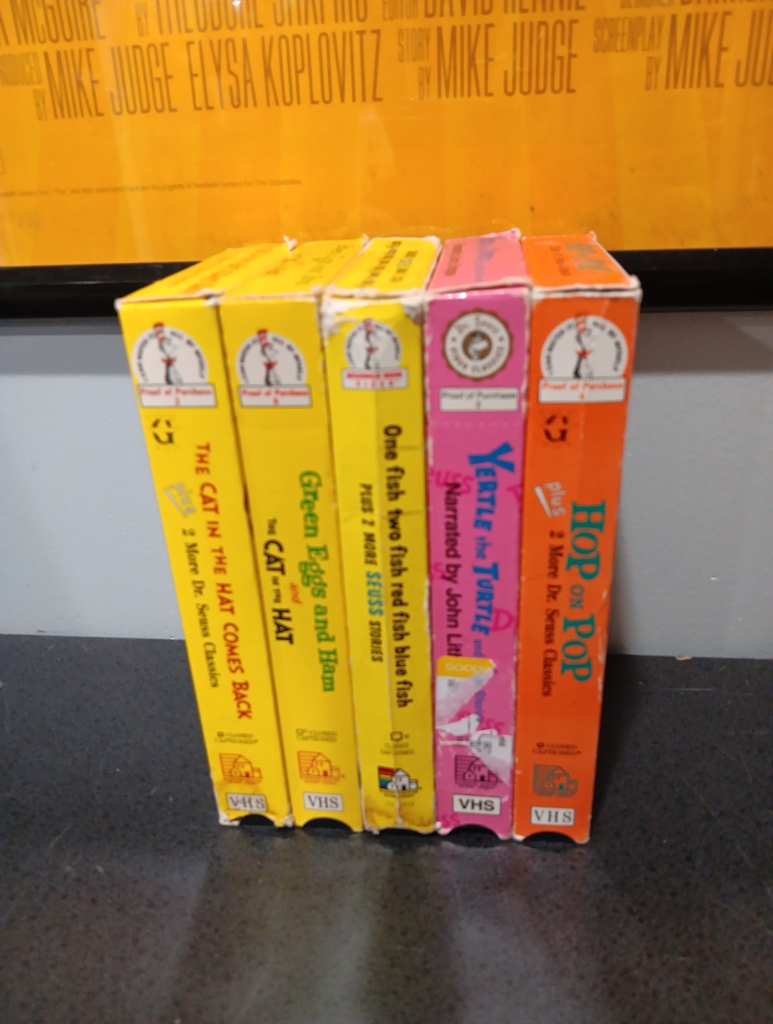 Dr Seuss Vhs Lot Rare