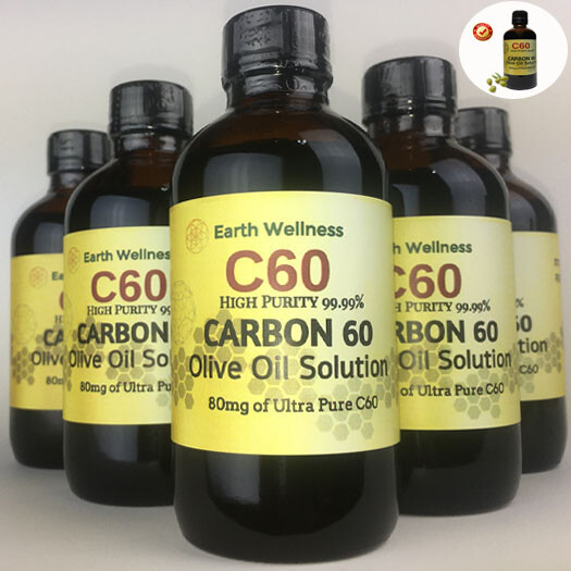 C60 Olive Oil 100ml Fullerene Carbon 60 High Purity 99.9%