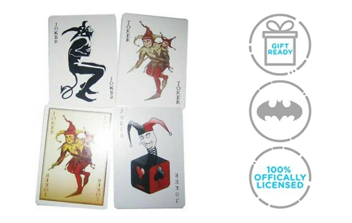 Set of 56 Batman The Dark Knight Joker Playing Crime Scene Evidence Cards