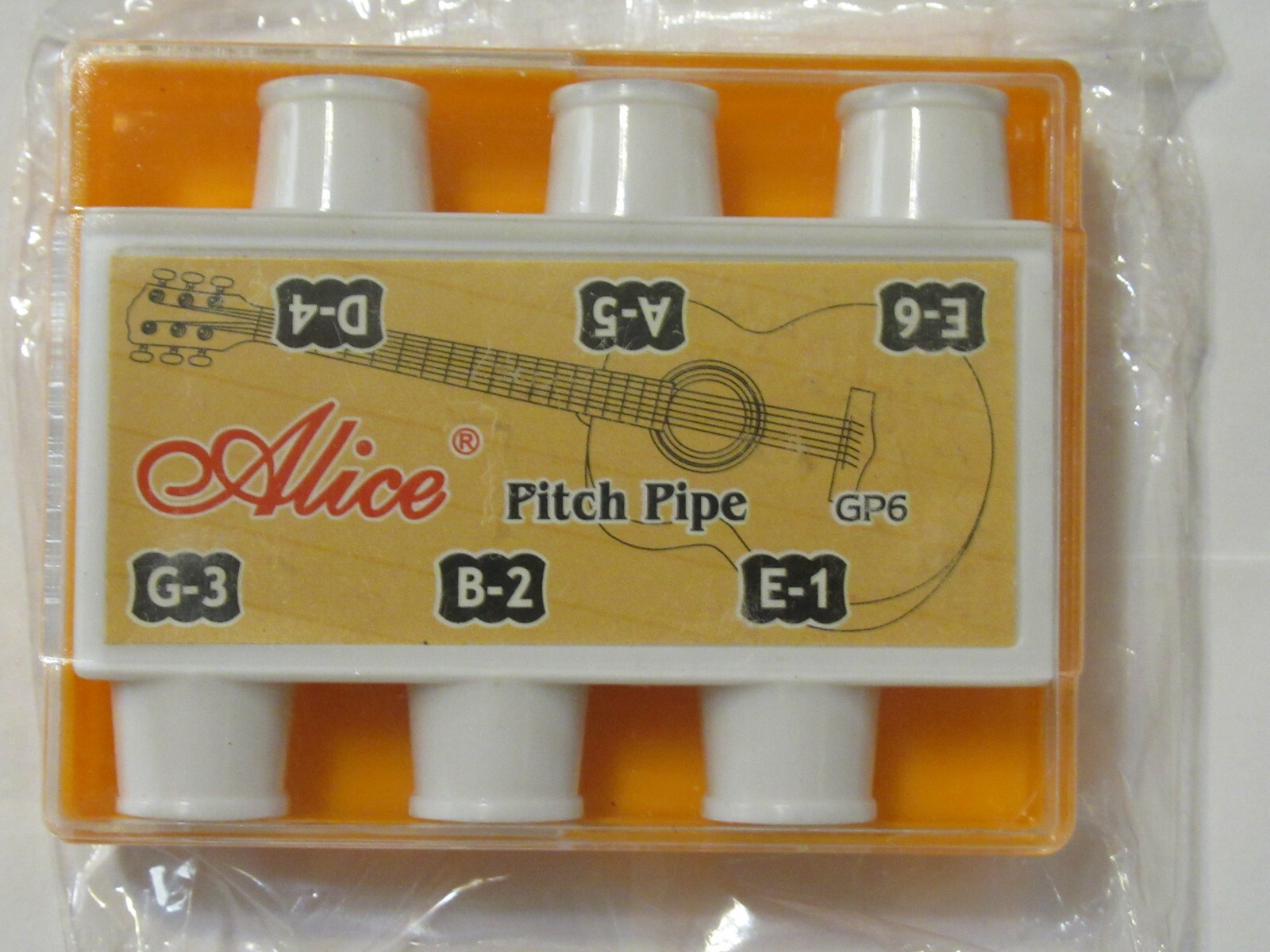 4 Pcs Alice A001 Guitar Pitch Pipe Tuner Brand New Factory Sealed FREE SHIPPING