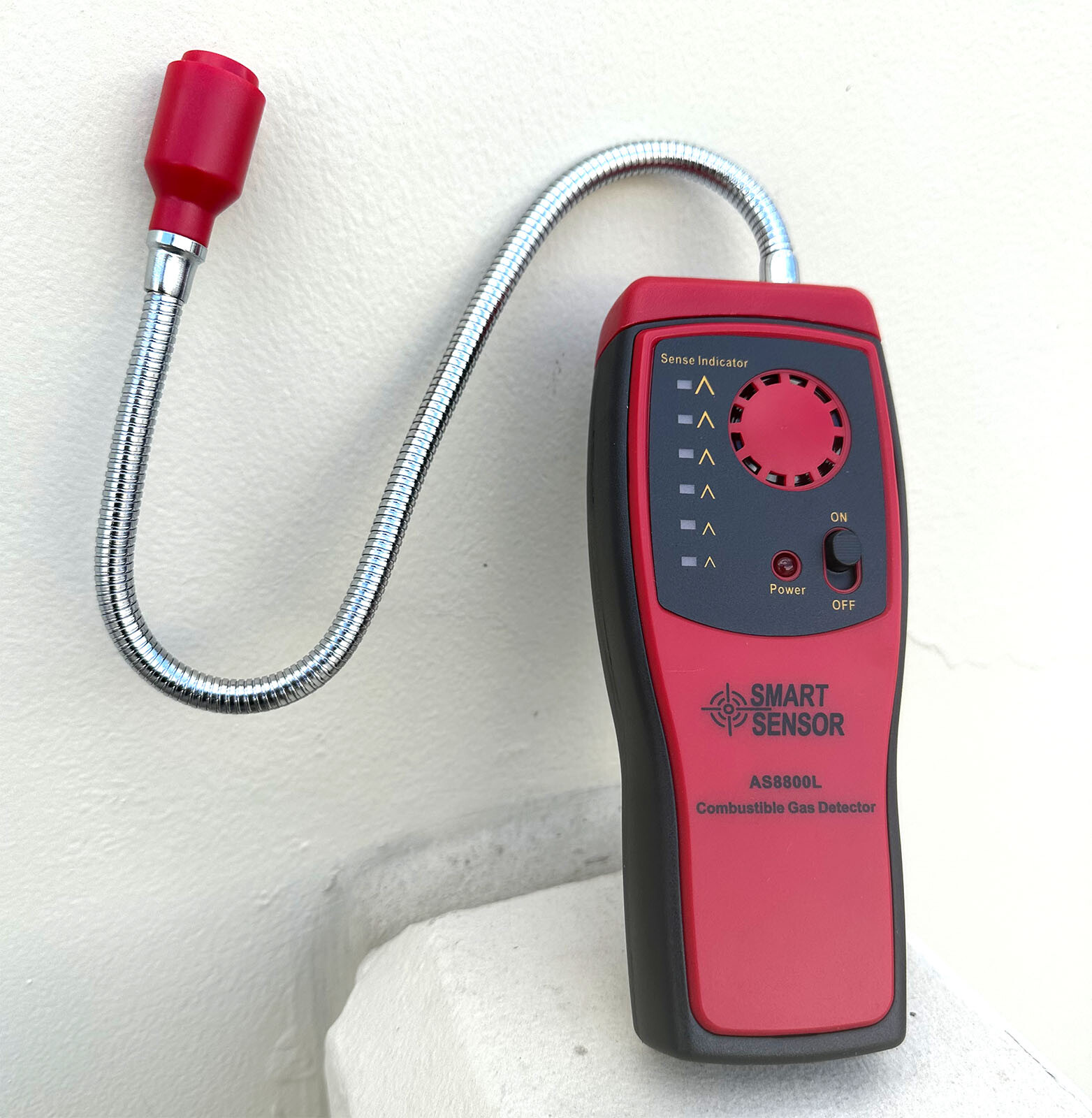 Handheld Combustible Natural Gas Propane Leak Detector Alarm Leakage Nose Tester