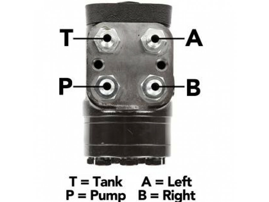 12.20CI-200ML Open Center load reactive Orbital Steering Control Valve 9" column