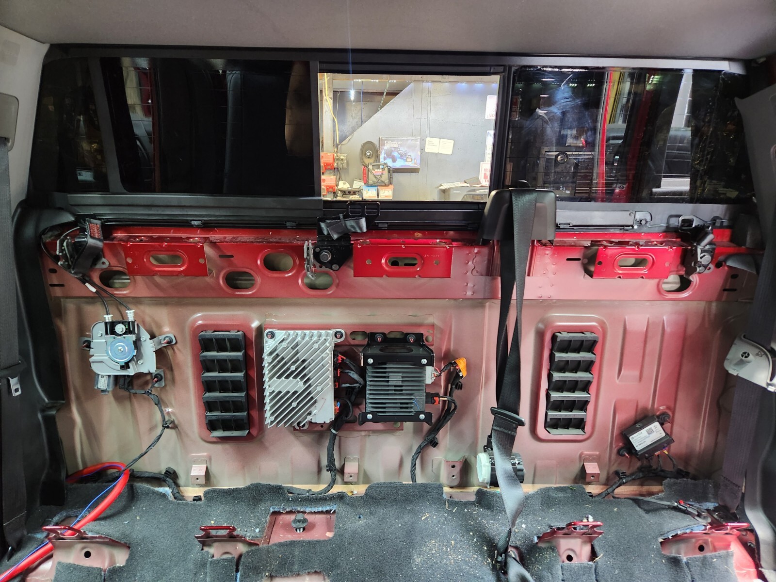 Chevy Silverado GMC Sierra 2019-2023 Amplifier rack Mount Abs factory mounting