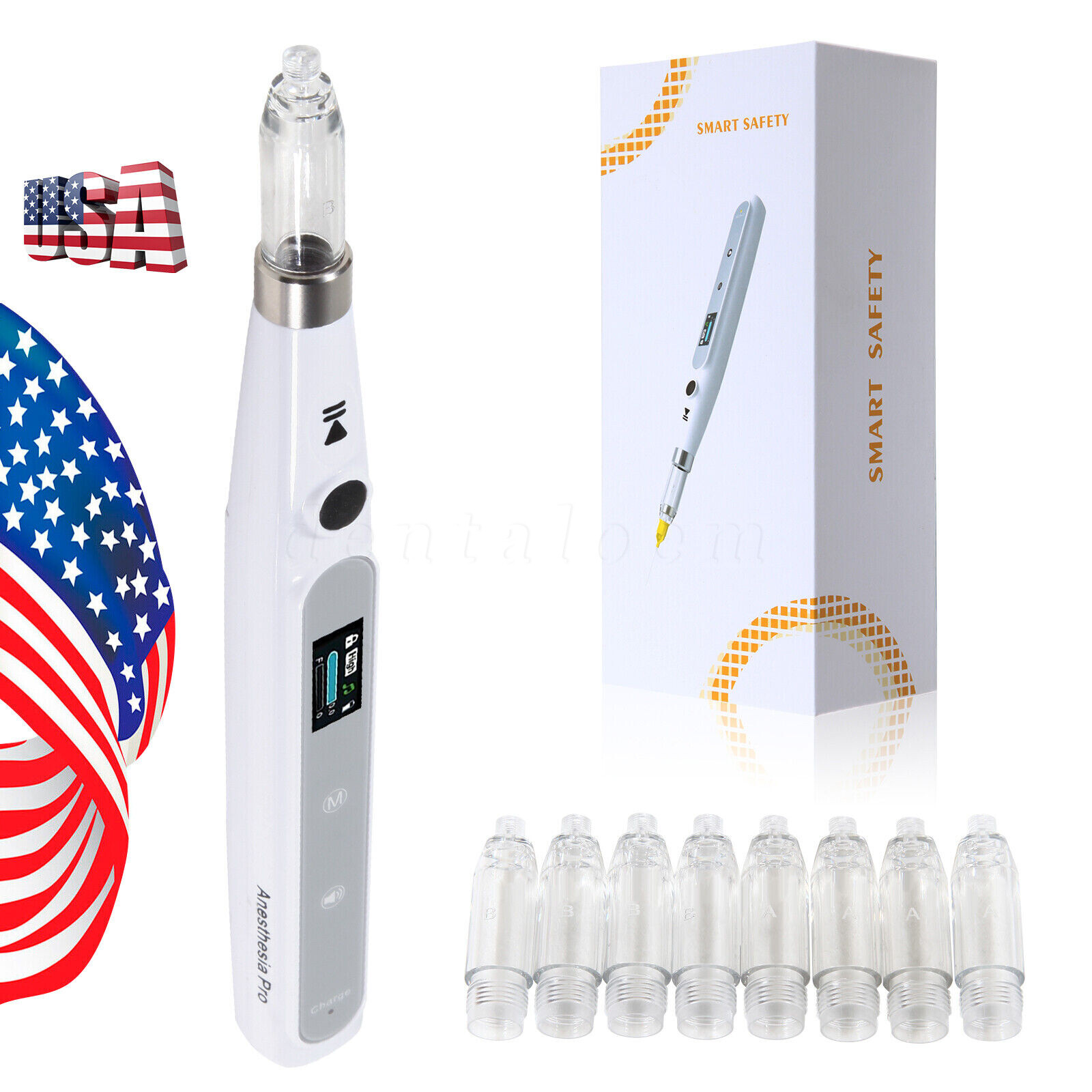 Woodpecker Style Dental Painless Oral Local Anesthesia Device Injection Pen