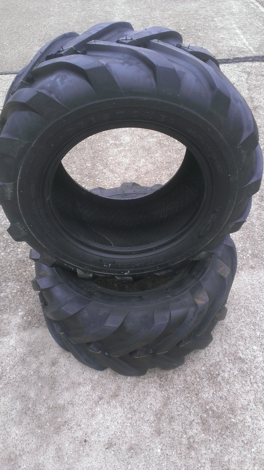 2 - 23X10.50-12 Deestone D405 6P Super Lug Tires AG 23x10.5-12 Tractor Traction