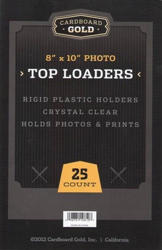 50 8x10 Ultra CBG Premium Pro Hard Rigid Toploaders Photo Topload Holders - New