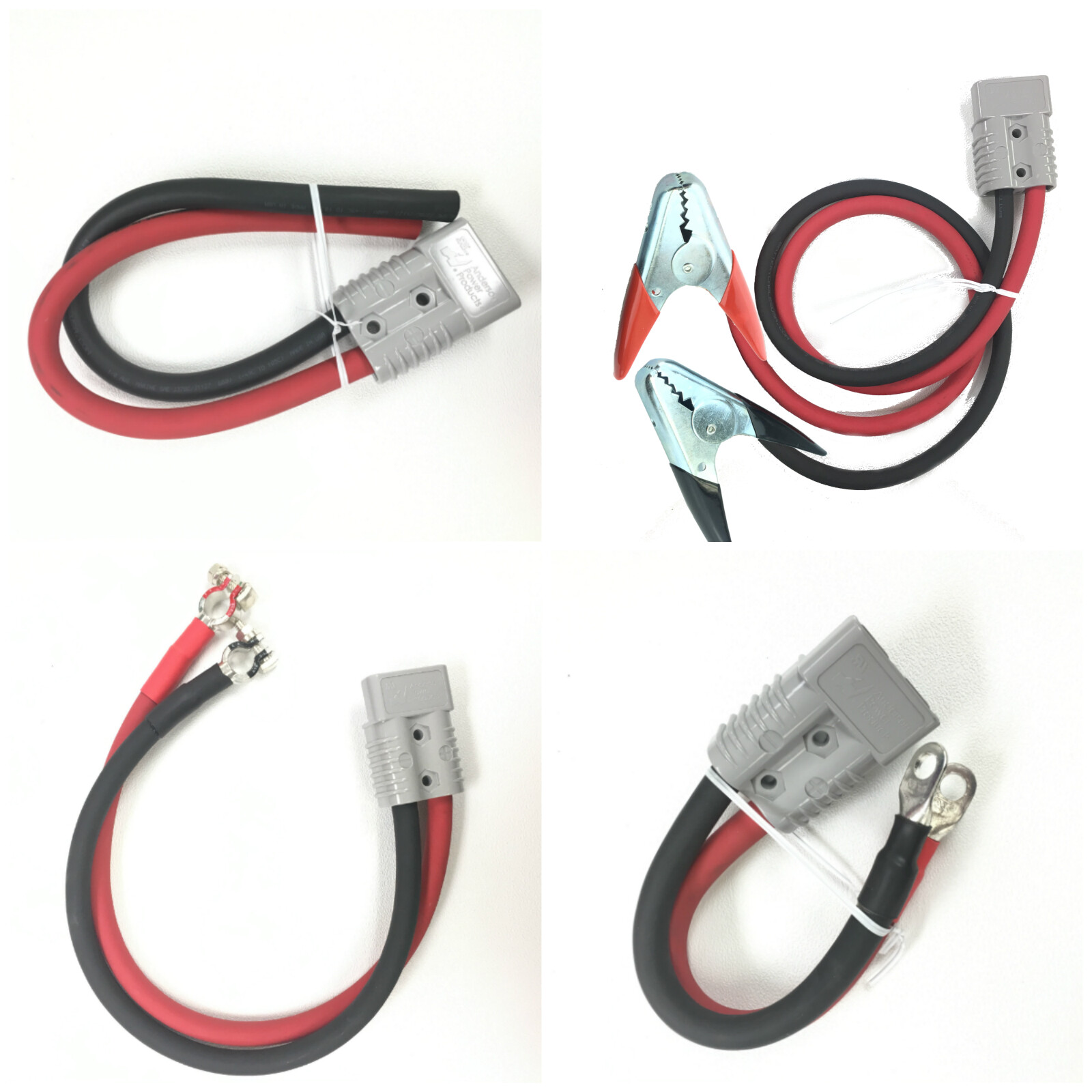 Anderson SB175 Copper Battery Cable 4 Gauge AWG with ends lug/terminal/clamp