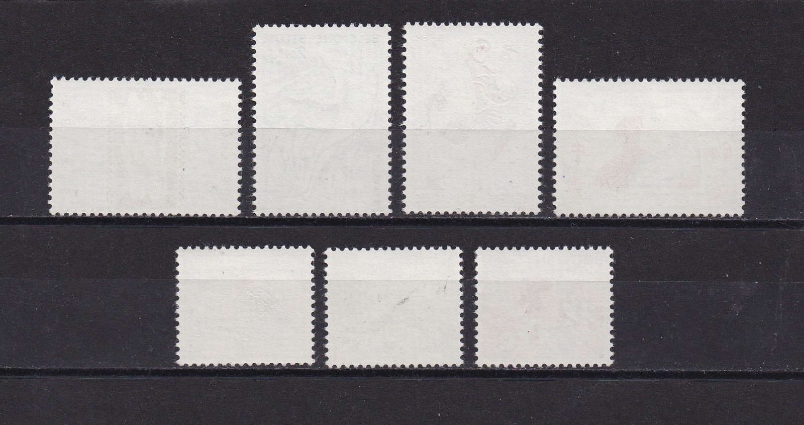 Belgium B653-9 MNH, Anti-T-tuberculosis Campaign, 1959