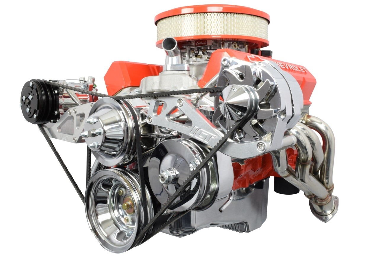 SBC Alternator Power Steering A/C Compressor Bracket Kit for Long Water Pump