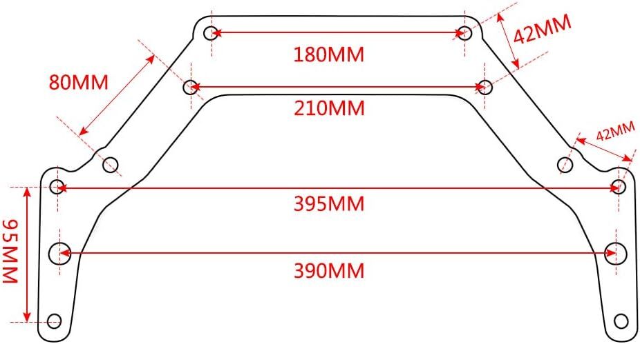 FOR Speedway TH350 TH400 BOP-TO-Chevy Transmission Adapter Plate 1962-Up Sliver