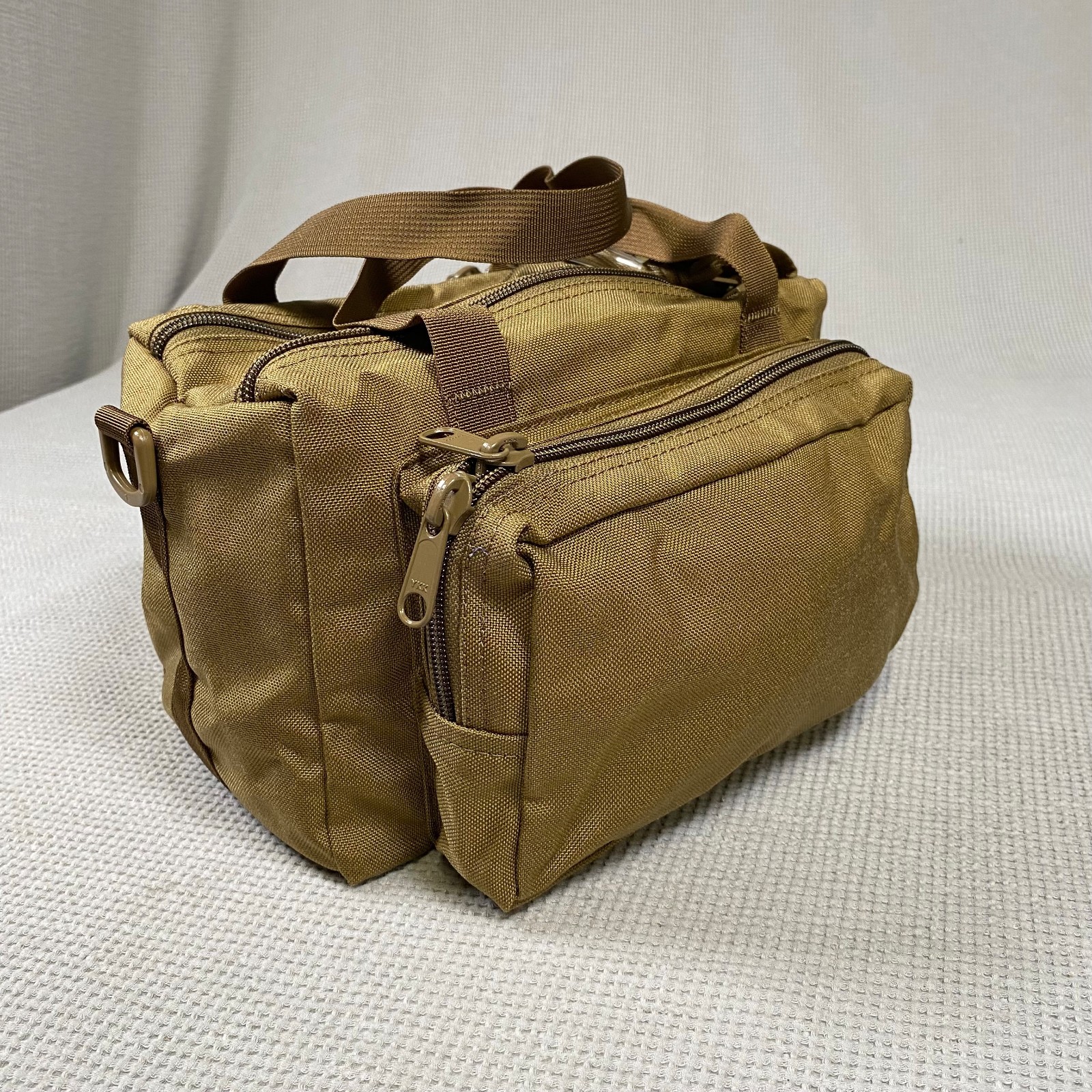 FireForce Recon Mini Tool Bag Bandoleer Holds 18 Magazines - COYOTE Brown USA