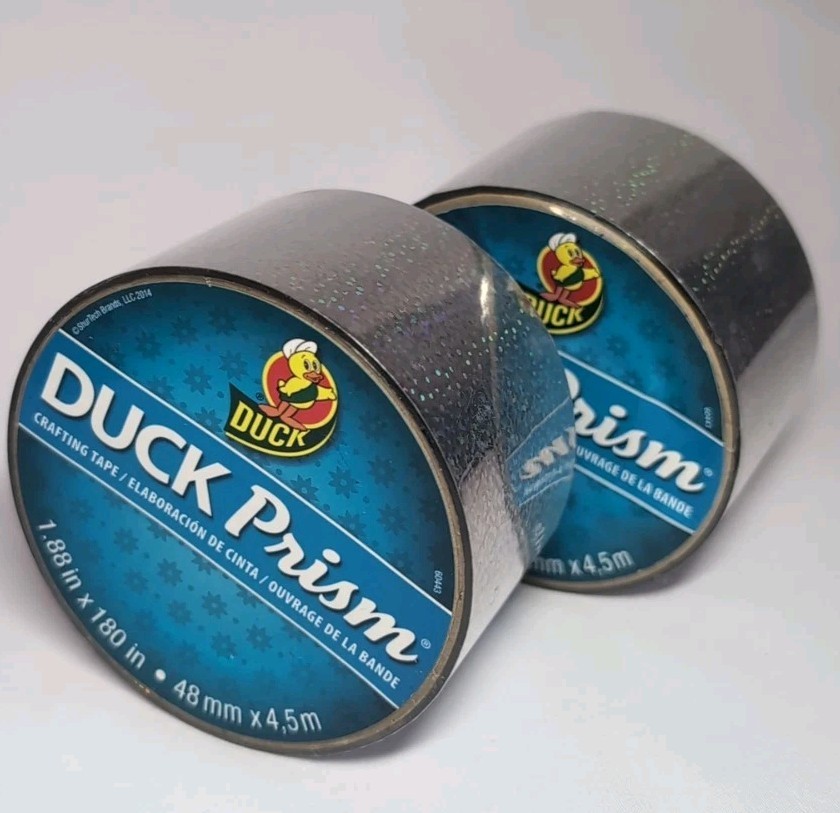 2 ROLLS OF DUCK PRISM CRAFTING TAPE 1.88in X 180in NEW & SEALED
