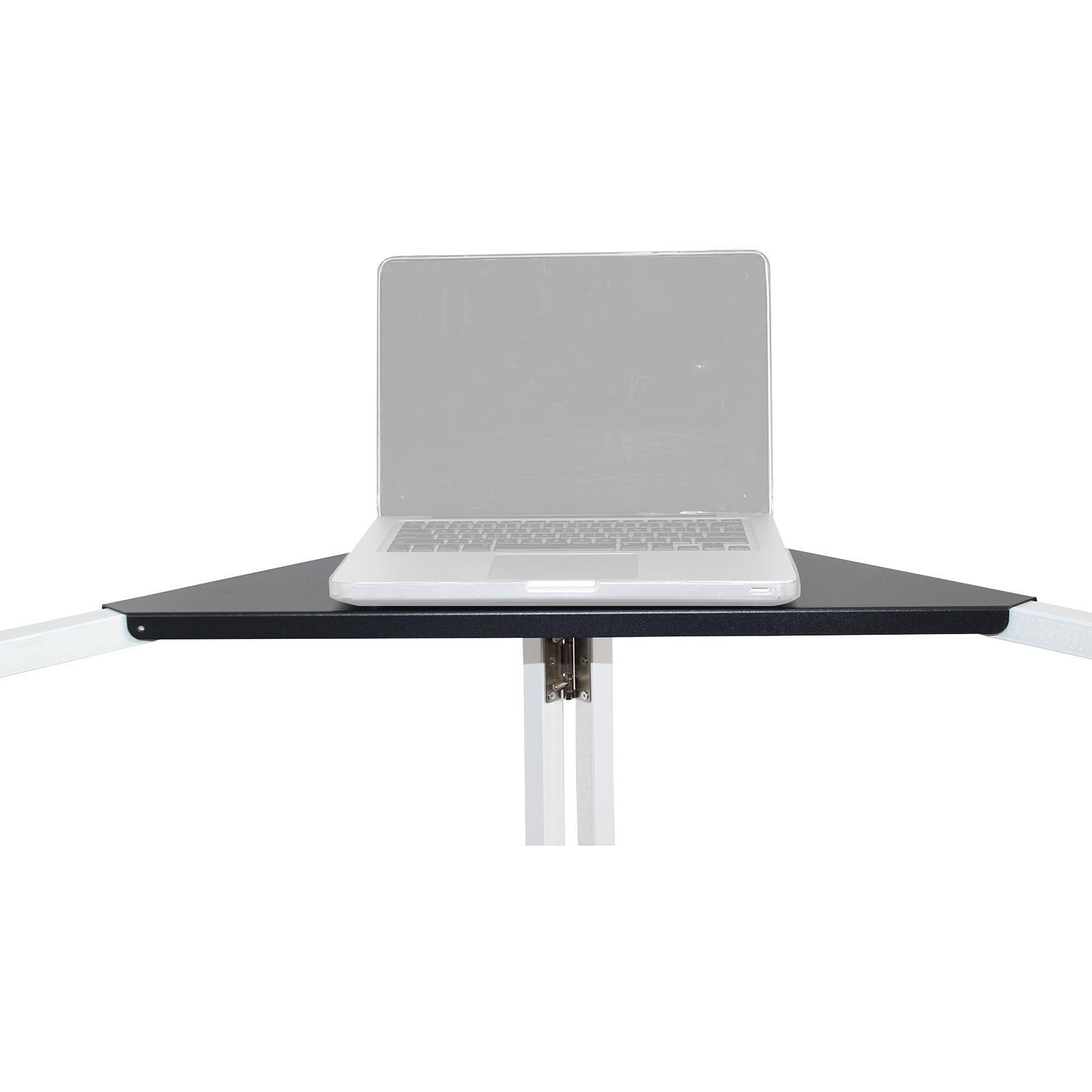 ProX XF-CSB X2 26" x 10" Black Aluminum Facade Shelves (Pair)