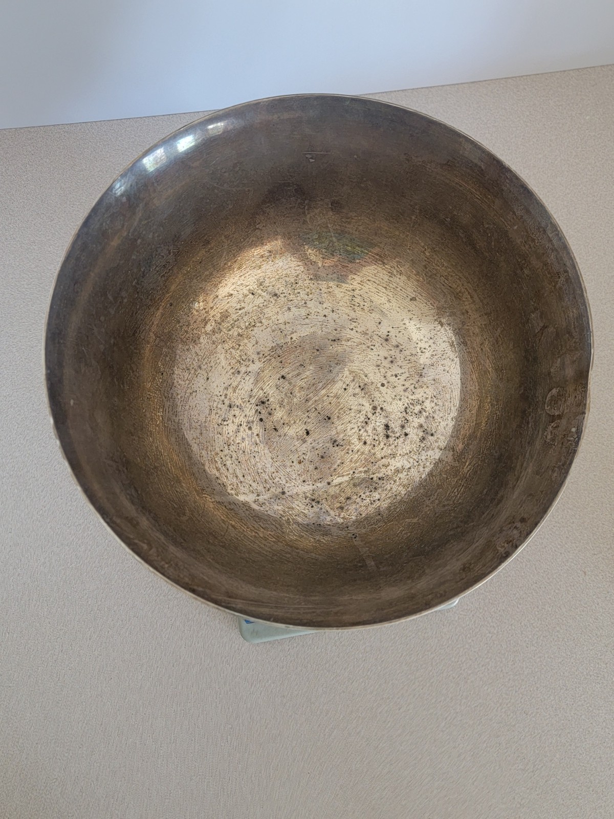 Lunt Sterling Silver 10" Bowl 968g Paul Revere Reproduction 10-R Scrap Or Repair