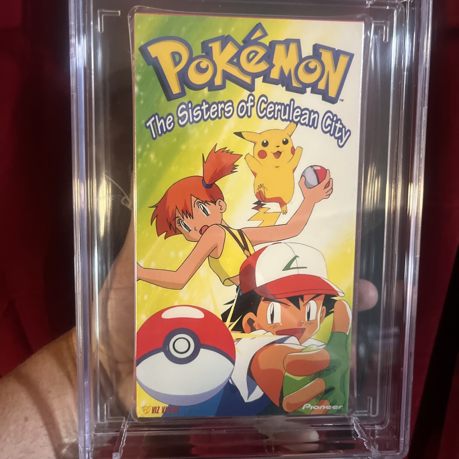 Pokemon The Mystery of Mount Moon VHS Tape Pioneer WM Sealed CGC 9.6 A++ Graded