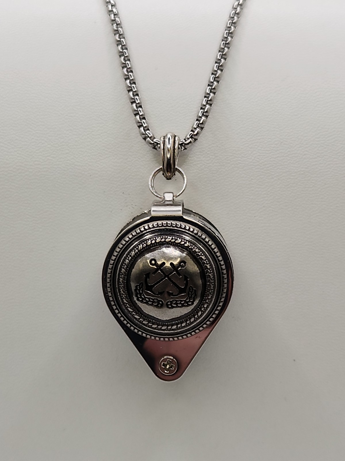 30× Jewelers Loupe Necklace Magnifier Loop Magnifying Glass Jewelry Nautical