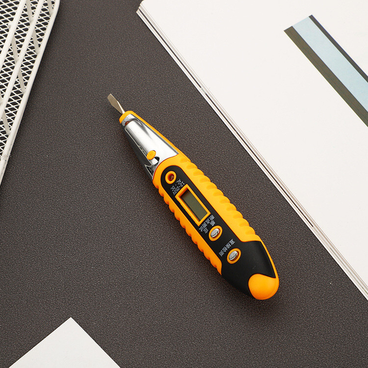 Voltage Electric Tester Volt Detector Test Pen AC DC Non-Contact Sensor 12-1000V