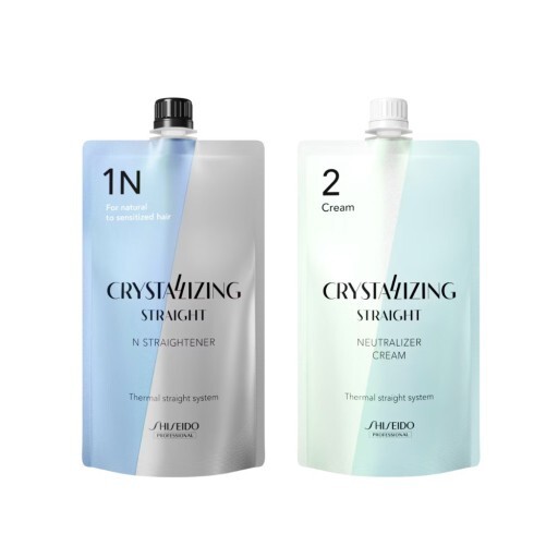 Shiseido Crystallizing Hair Straightener  1N + Neutralizer 400g & PROMOTION