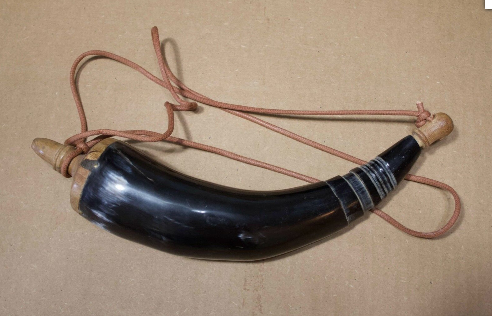 Traditional Style Powder Horn - Reenactment