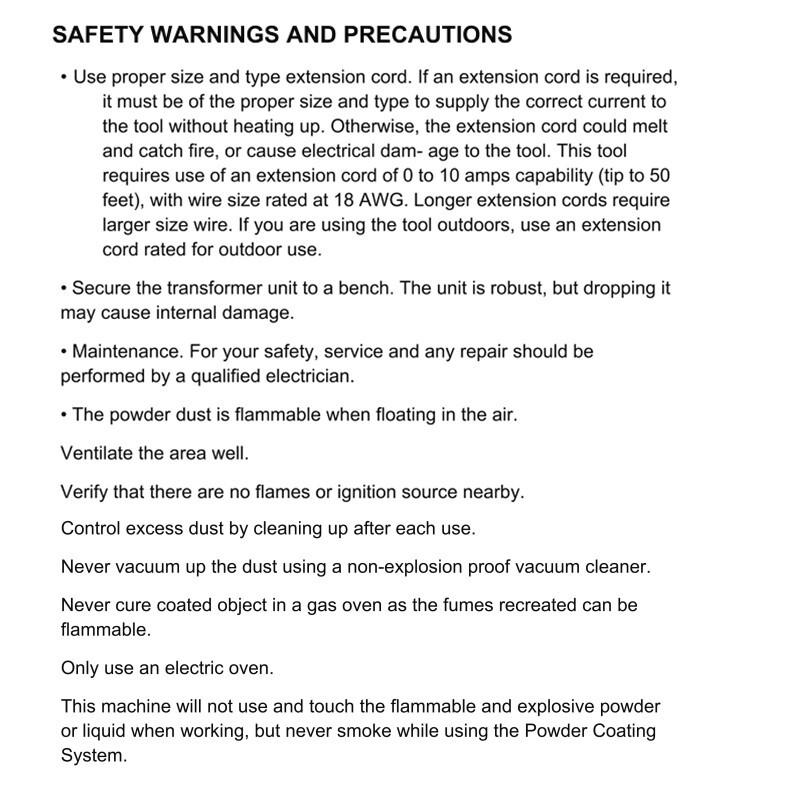 5 Gears Electrostatic Powder Coating System Powder Coating Machine Spraying Tool