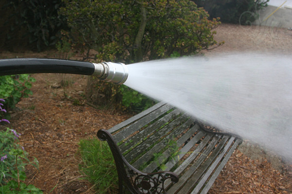 SPRAY HEAD Garden Hose Irrigation Watering Attachment Aluminum Metal Sprayer