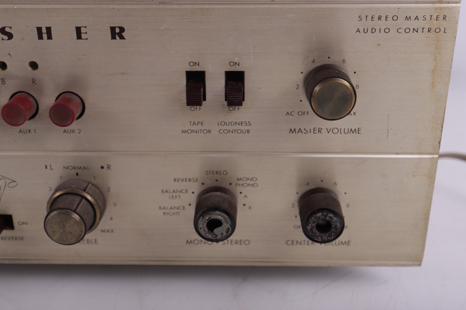 Fisher 400CX-2 Preamp==Nice Original for Restoration!
