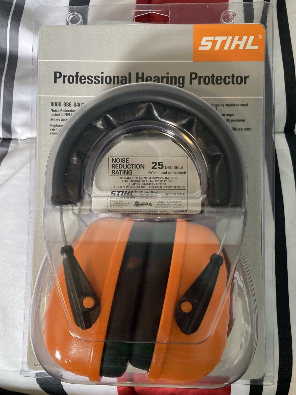 GENUINE STIHL HEARING PROTECTION part no. 0000-886-0402