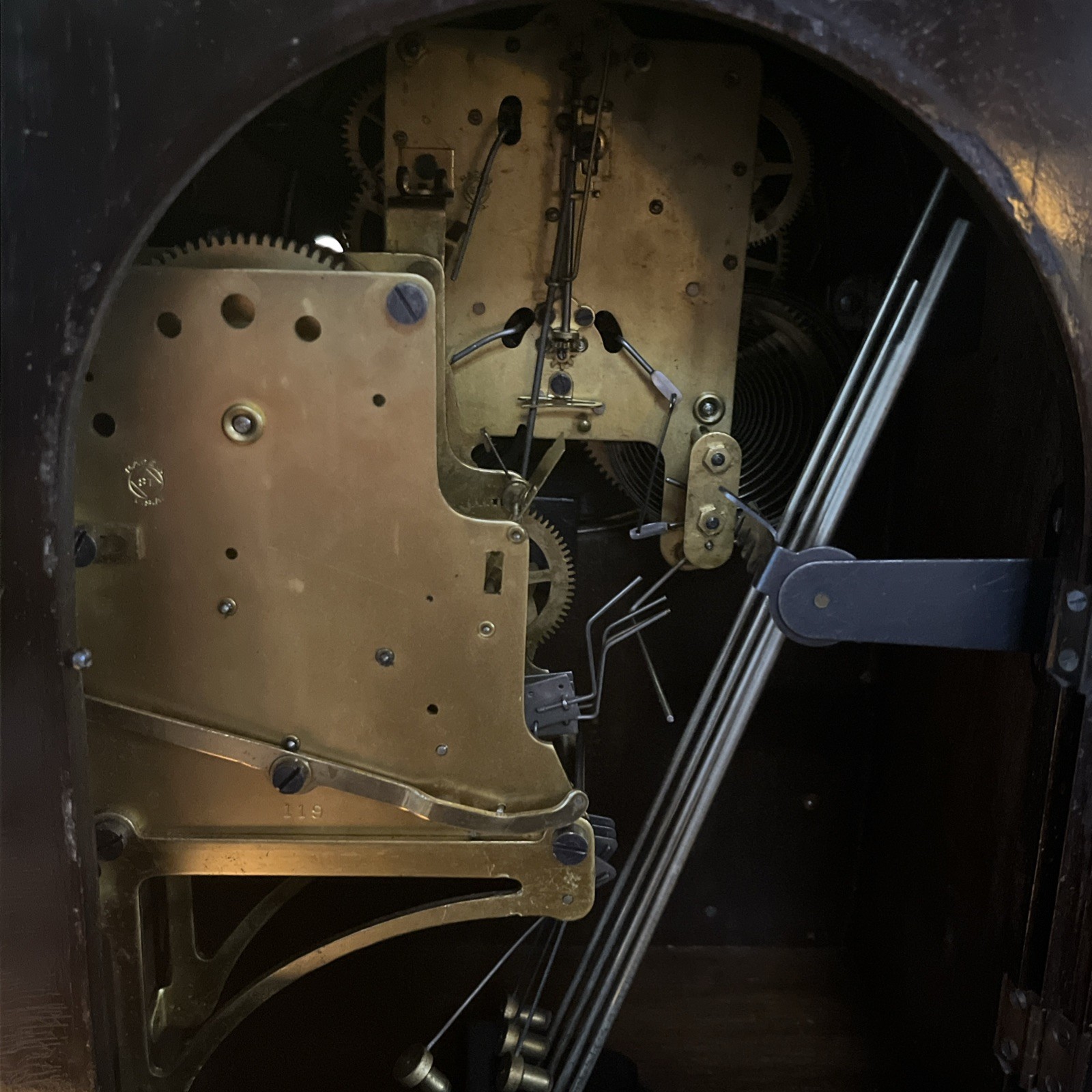 Seth Thomas 4 Rod Sonora chime clock