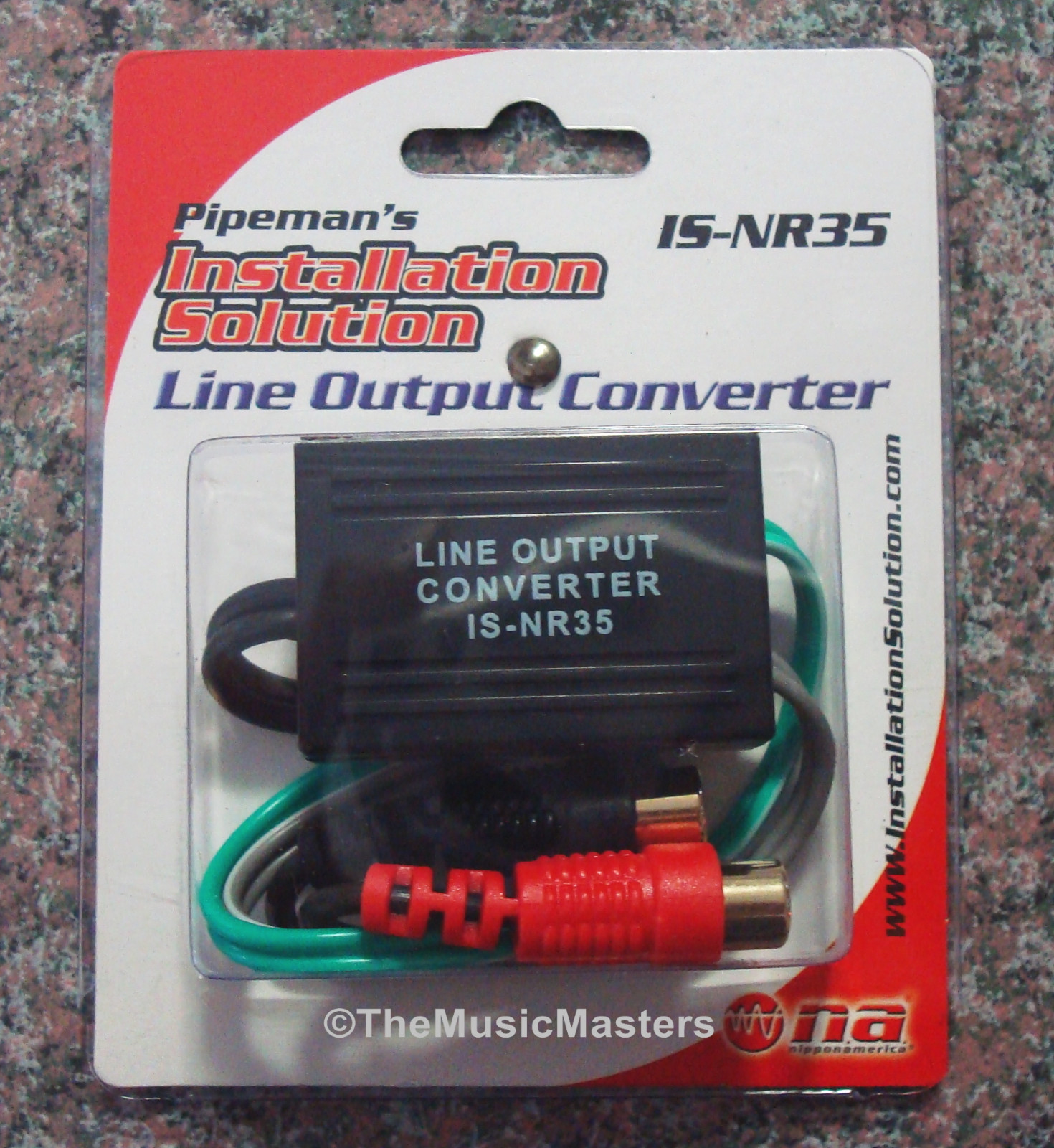 Speaker Level to RCA Line Output Car Radio Audio Signal Converter Power Amp RCA