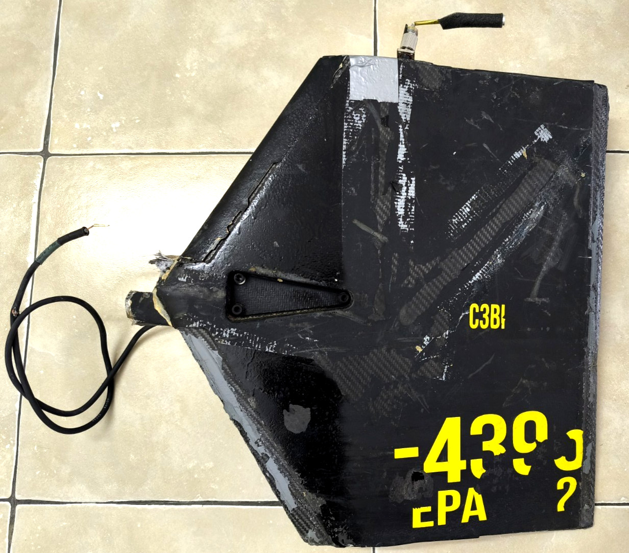 Geran-2 Ъ Jet Drone Part Shahed-136 UAV Original War Relic Collectible Aviation