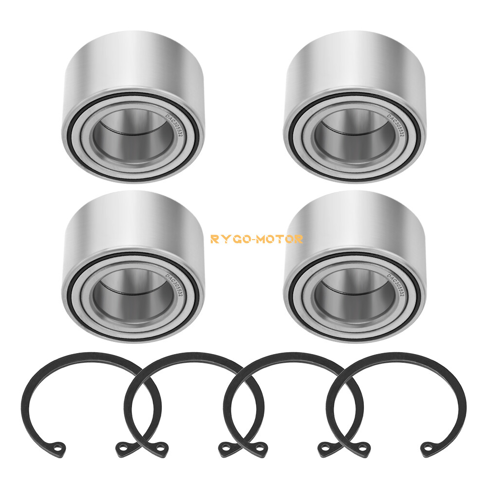 1402-027 for Arctic Cat 500 650 700 1000 Front & Rear Wheel Bearing W/Circlip X4