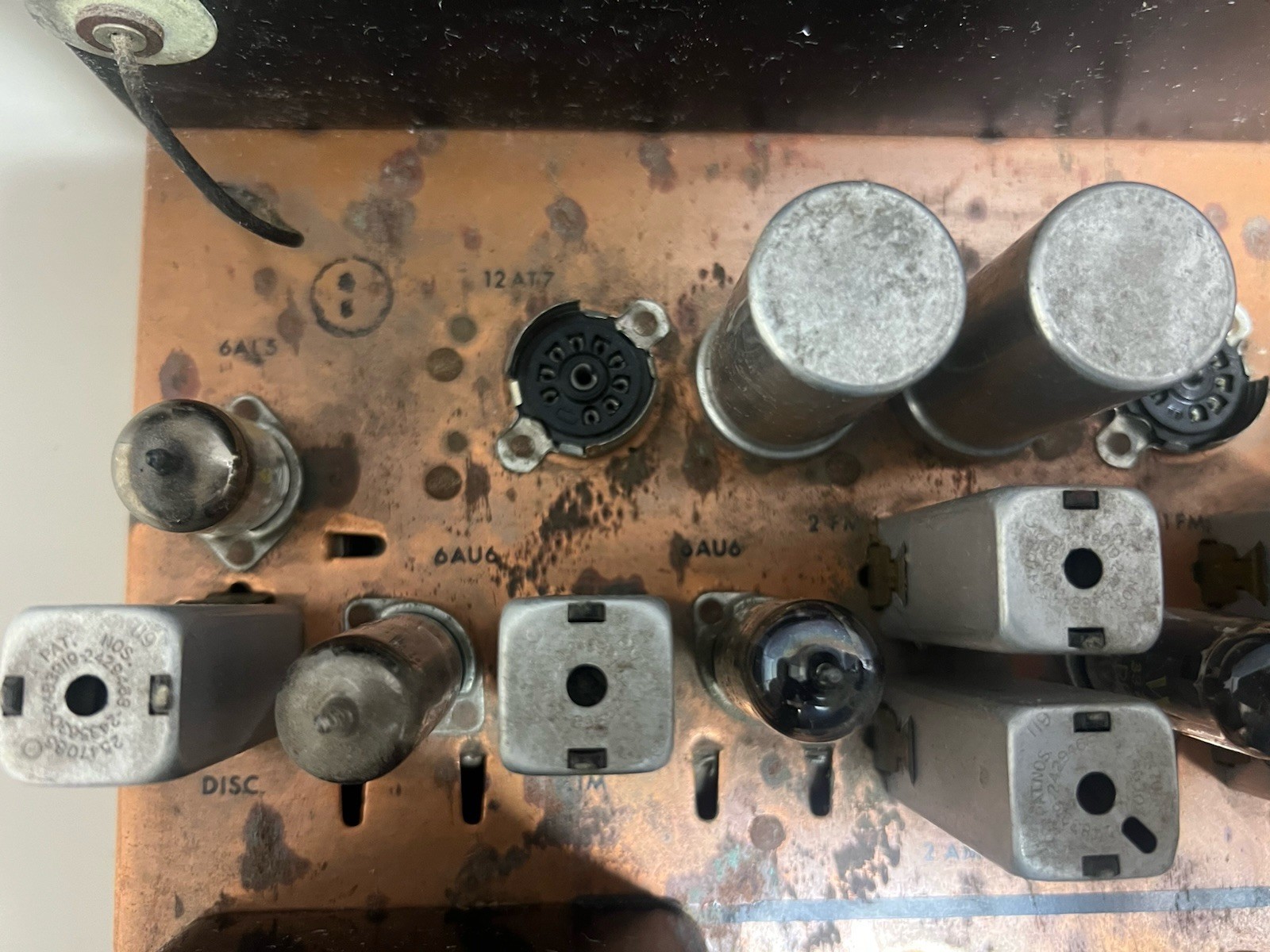 HARMAN KARDON D-1100 Tube Receiver For Parts Or Repair