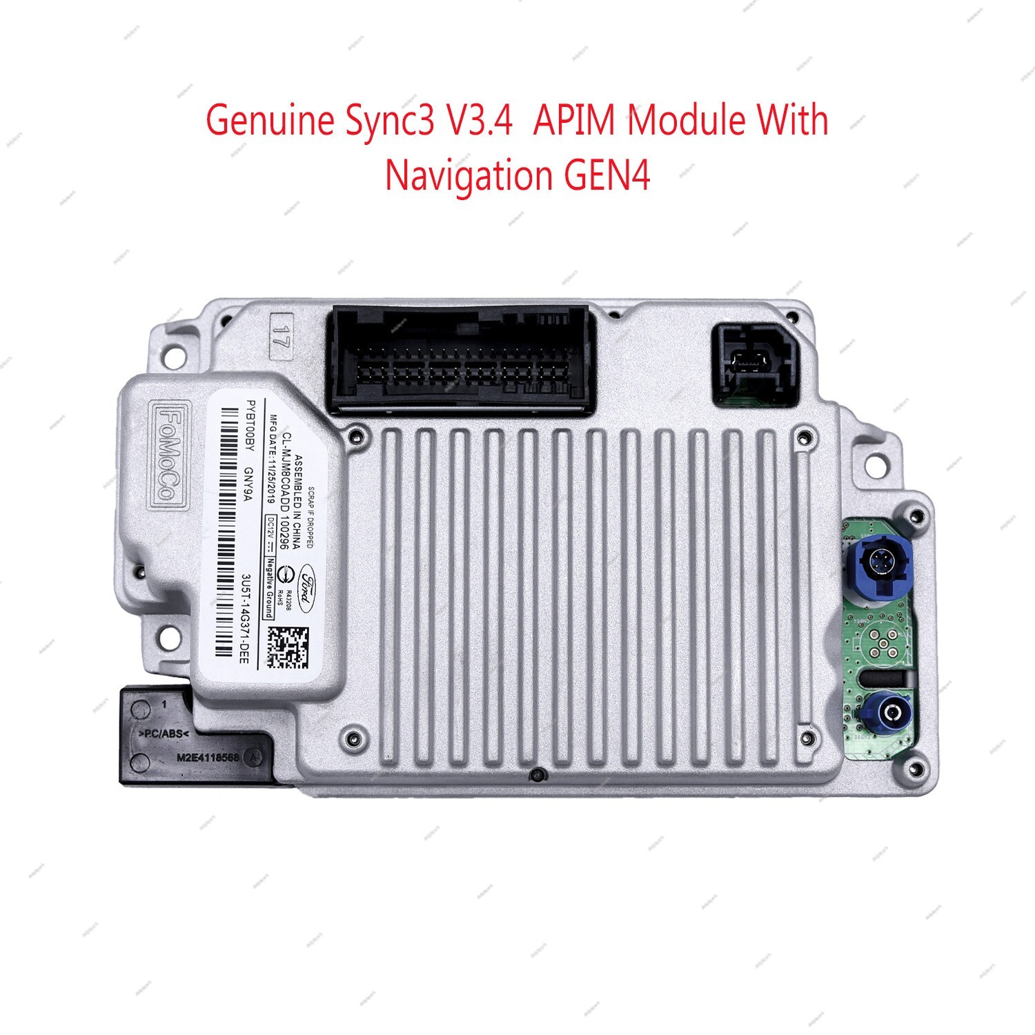 Sync 3 Apim Genuine Ford Oem Navigation 3.4 Latest Maps Free Programming 14g370