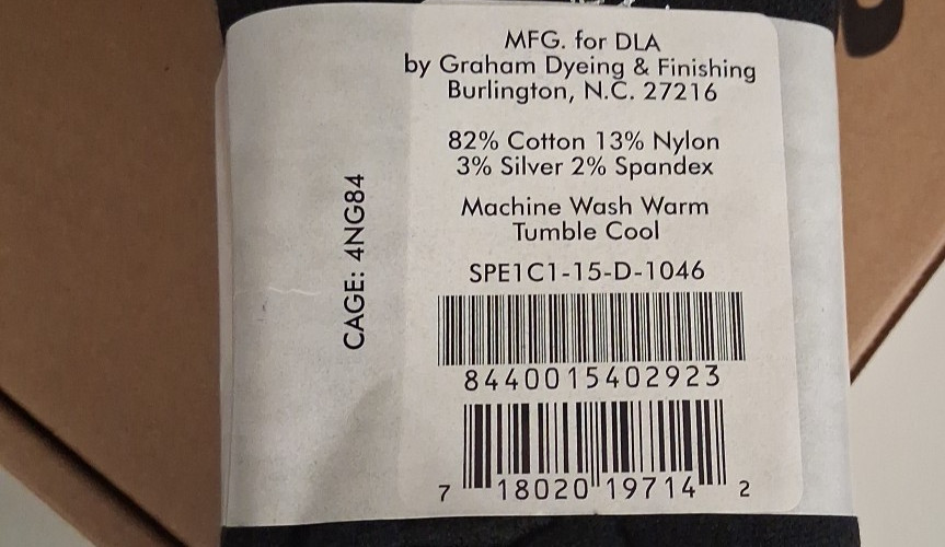 McRae Military Combat Boots Size 8R New in Box with DLA Socks