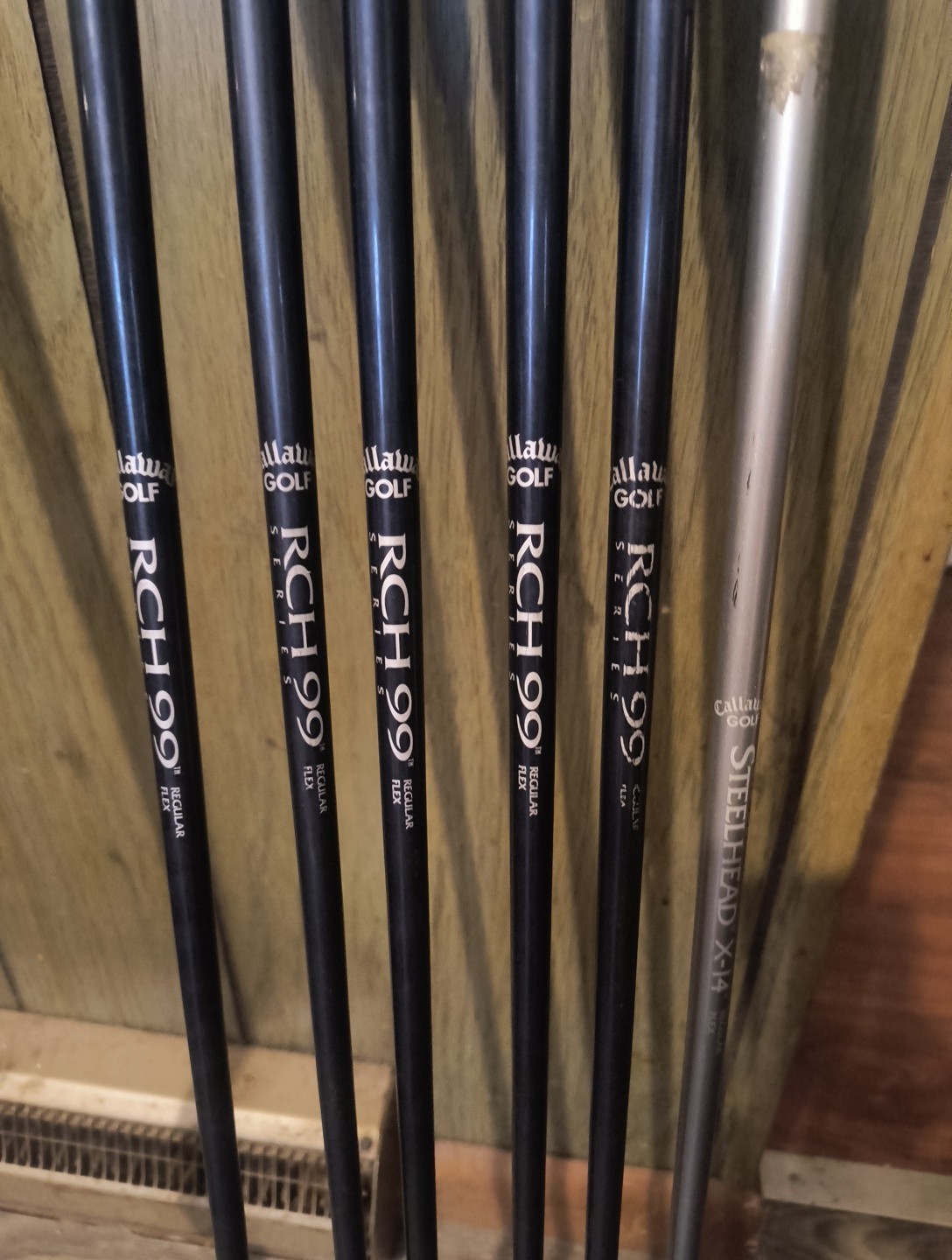 callaway big bertha Rh x12 iron set + X14 Pw.