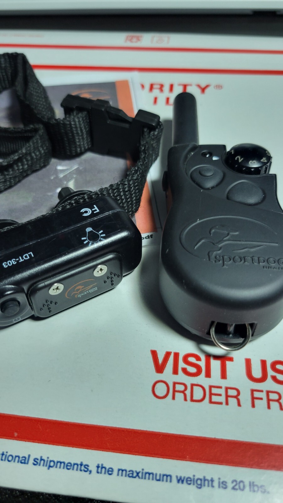 SportDog 105 Yard Trainer Small Little Lap Dog Pet Shock Training Leash Collar