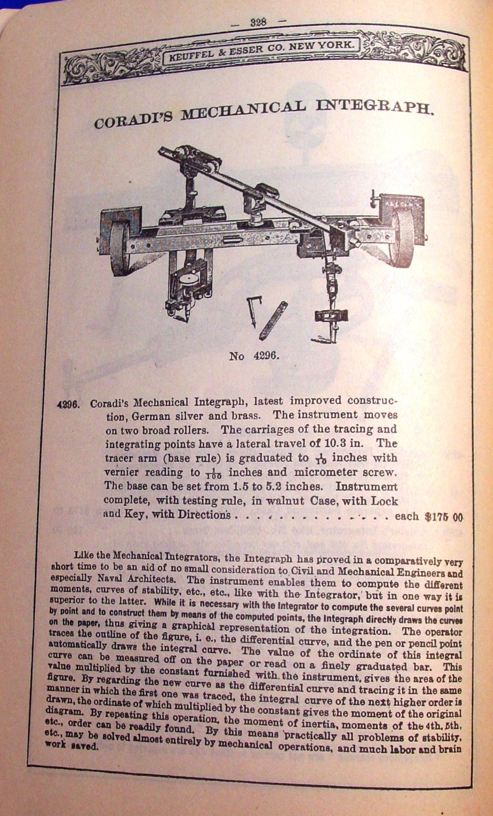 1909 Keuffel Esser Surveying & Drafting Insts. Catalog