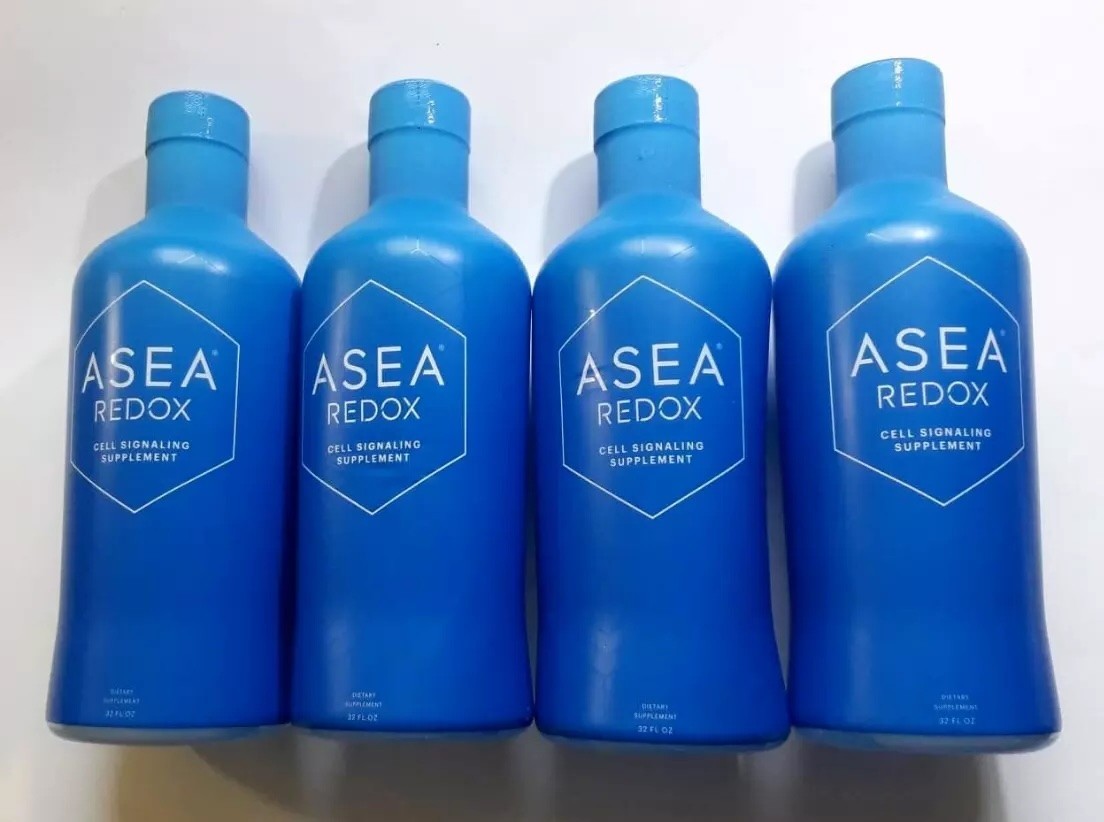 4 Bottles of ASEA Redox Supplement (32 oz. each) - New, Sealed And 100% Genuine.