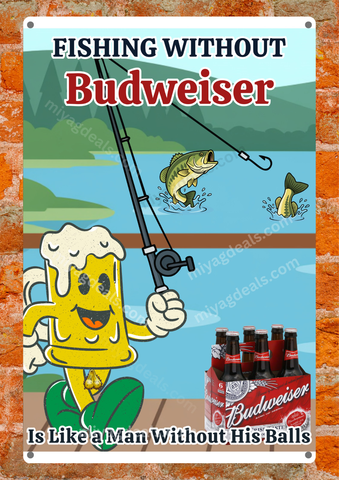 Rolling Rock Beer Sexy Girl Metal Sign Pin-Up Bar Pub Wall Decor Read Des